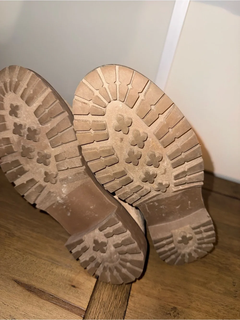 Ankle Boots in Beige